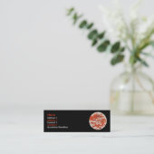 Mini Carte de visite Dragon Et Phoenix (Debout devant)