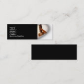 Mini Carte de visite du bureau du droit (Devant / Derrière)