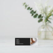 Mini Carte de visite du bureau du droit (Debout devant)