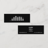 Mini Carte de visite du DJ (Devant / Derrière)