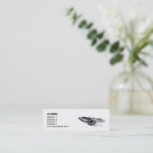 Mini Carte de visite du DJ (Debout devant)