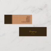 Mini Carte de visite du service de traduction (Devant / Derrière)