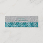 Mini Carte de visite élégant (Dos)