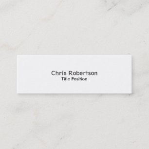 Mini Carte de visite élégant et tendance moderne