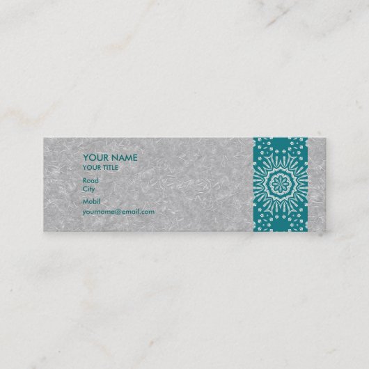 Mini Carte de Visite Élégante (Devant)