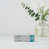 Mini Carte de Visite Élégante (Debout devant)