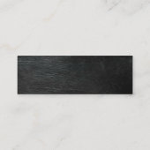 Mini Carte de visite en cuir (Dos)