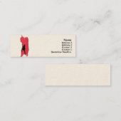 Mini Carte de visite Escalade rock (Devant / Derrière)