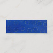 Mini Carte de visite euro (Dos)