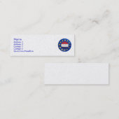 Mini Carte de visite Euro Pays-Bas (Devant / Derrière)