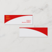 Mini Carte de visite Express (Devant / Derrière)