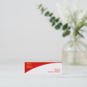 Mini Carte de visite Express (Debout devant)