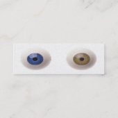 Mini Carte de visite Eyeball (Dos)