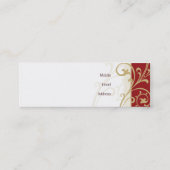 MINI CARTE DE VISITE :: fabuleusement 3 (Dos)