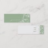 MINI CARTE DE VISITE :: fabuleusement 5 (Devant / Derrière)