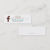 Mini Carte de visite | FB |br (Devant / Derrière)