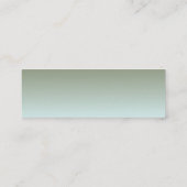 Mini Carte de visite ferroviaire (Dos)