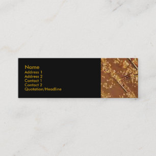 Mini Carte de visite Gold Bars