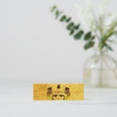 Mini Carte de visite Golden Dragons (Debout devant)