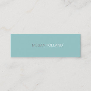 Mini Carte de visite II Tons - bleu