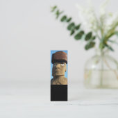 Mini Carte de visite - île de Pâques (Debout devant)
