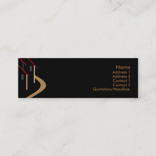 Mini Carte de visite immobilier