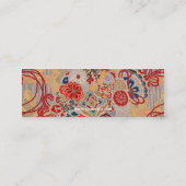 Mini Carte de visite japonais de tissu (Dos)