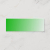 Mini Carte de visite Limegreen (Dos)