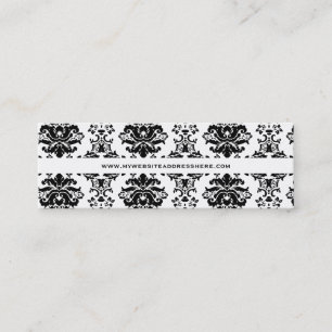 Mini Carte de visite maigre baroque moderne de site Web