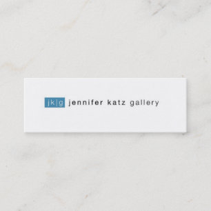 Mini Carte de visite maigre de Jennifer Katz