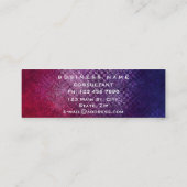 Mini Carte de visite maigre de la Pêche à l'alto person (Dos)