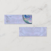 Mini Carte de visite maigre de mandala de clarté (Devant / Derrière)