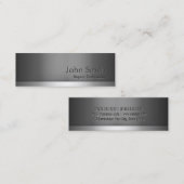 Mini Carte de visite maigre de réparation d'ordinateur (Devant / Derrière)