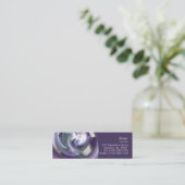 Mini Carte de visite maigre niché de sphère (Debout devant)