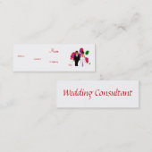 Mini Carte de visite mariage (Devant / Derrière)