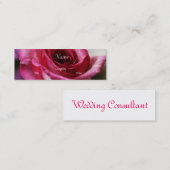 Mini Carte de visite mariage (Devant / Derrière)