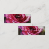 Mini Carte de visite mariage (Devant / Derrière)