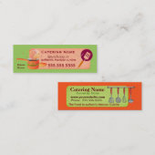 Mini Carte de visite mexicain authentique de (Devant / Derrière)