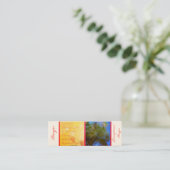 Mini carte de visite mince (Debout devant)