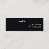 mini carte de visite moderne (Dos)