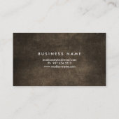Mini Carte de visite moderne élégant professionnel (Dos)