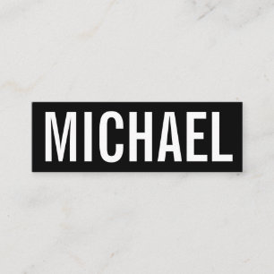 Mini Carte de visite moderne professionnel minimaliste