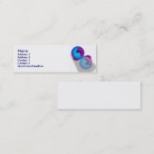 Mini Carte de visite mondial (Devant / Derrière)