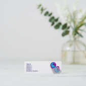 Mini Carte de visite mondial (Debout devant)
