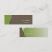 MINI CARTE DE VISITE :: nage 1 (Devant / Derrière)