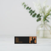 Mini Carte de visite natif (Debout devant)