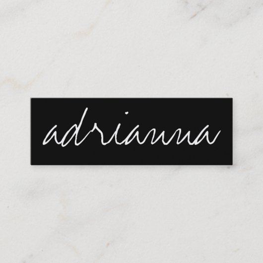 Mini Carte de visite nommé de 311 coutumes (Devant)