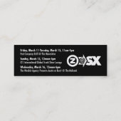 Mini Carte de visite NOUVEAU (Dos)