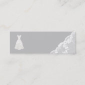 Mini Carte de visite nuptial (Dos)