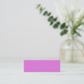 Mini Carte de visite orchidée (Debout devant)
